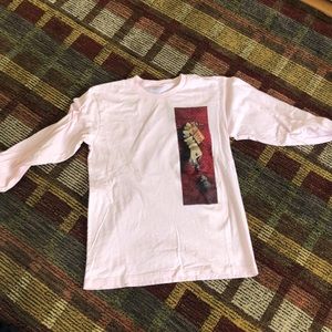 Supreme LS Pink crewneck Tee Mike Hill 2017